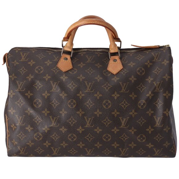Louis Vuitton Speedy 40 Monogram Handbag M41522 Canvas - Picture 1 of 9